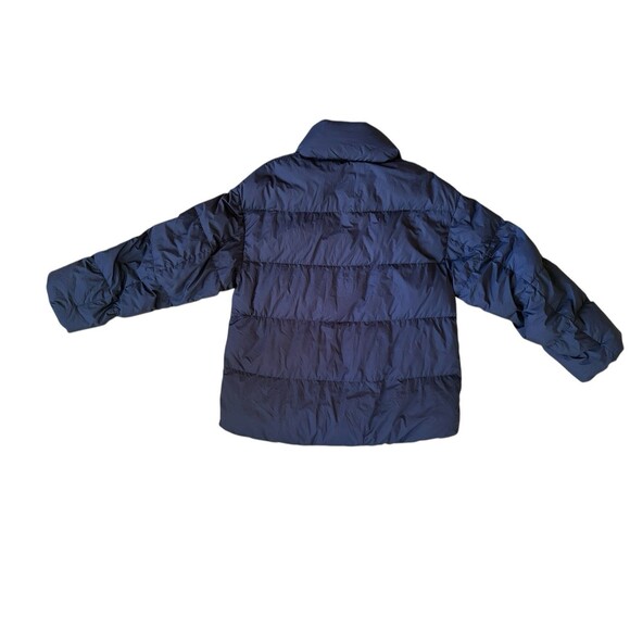 Uniqlo Ultra Light Down Packable Puffer Coat Men's Medium Navy Blue Lightweight - Picture 11 of 14